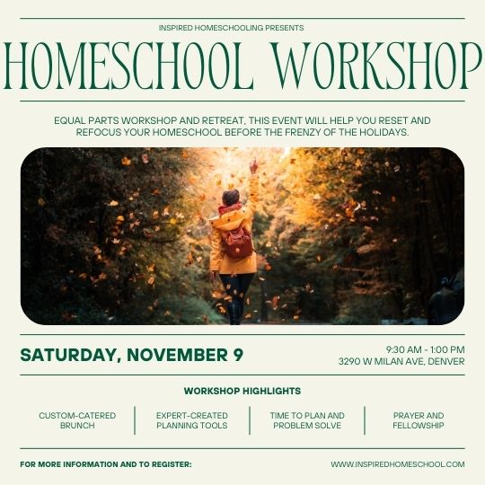 homeschooling workshop